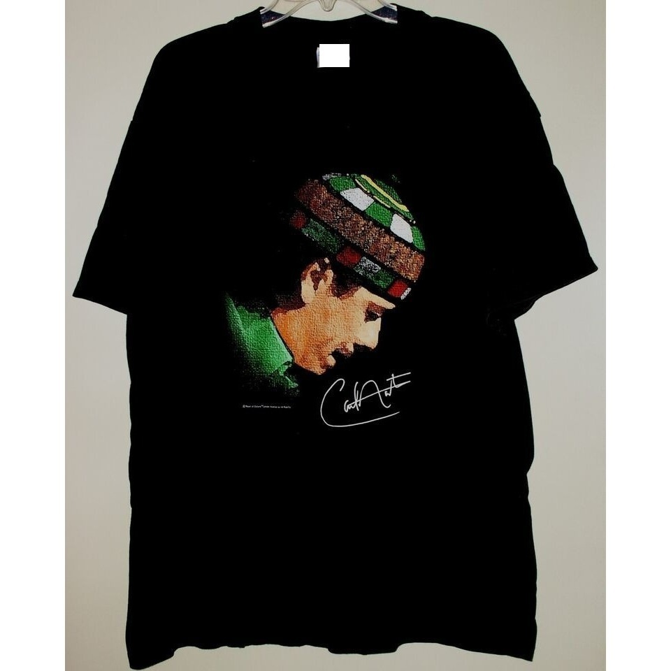 Retro Carlos Santana River Of Colors T Shirt